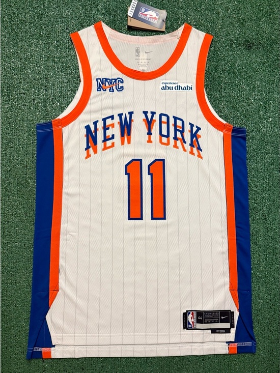 Nike Other - Authentic Jalen Brunson New York Knicks White City Edition Jersey Size 44/M